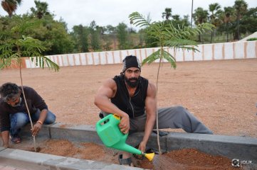 Baahubali Team Participate In Haritha Haaram Event